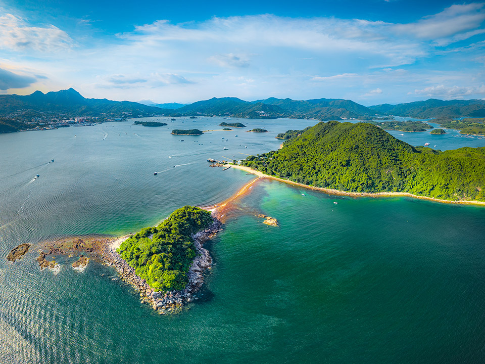 地质公园海上观光船之旅