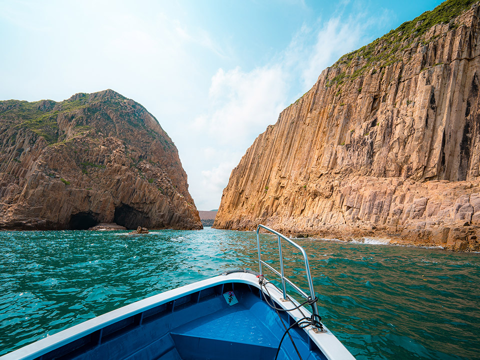 两小时船游地质公园绝美海蚀奇观