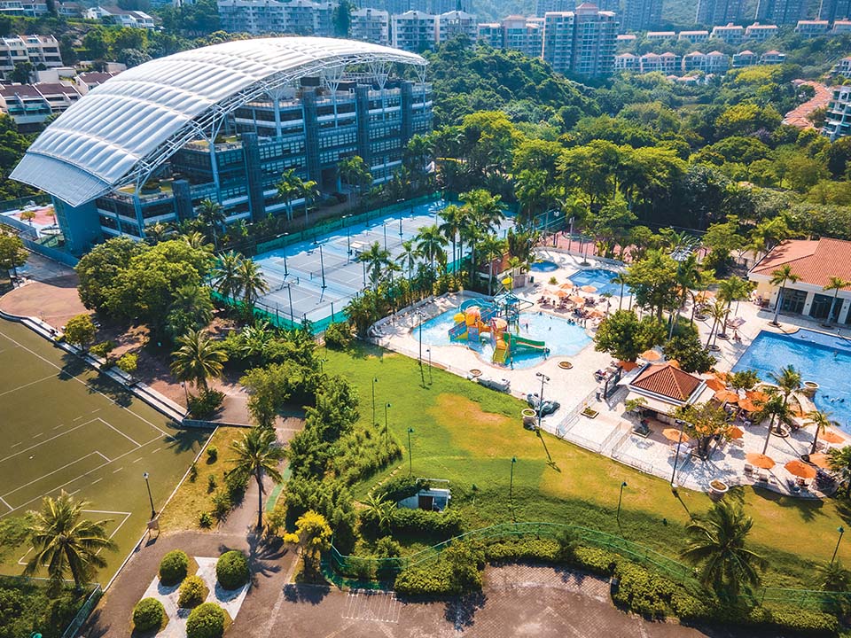 愉景湾最大的公共公园中央公园