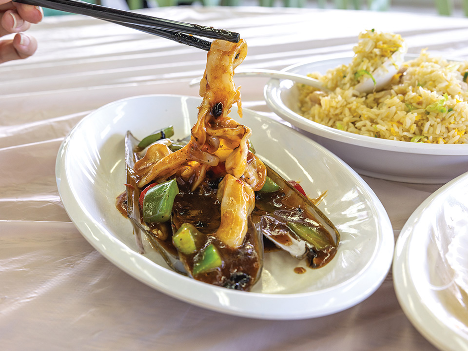 布袋澳的海鲜盛宴