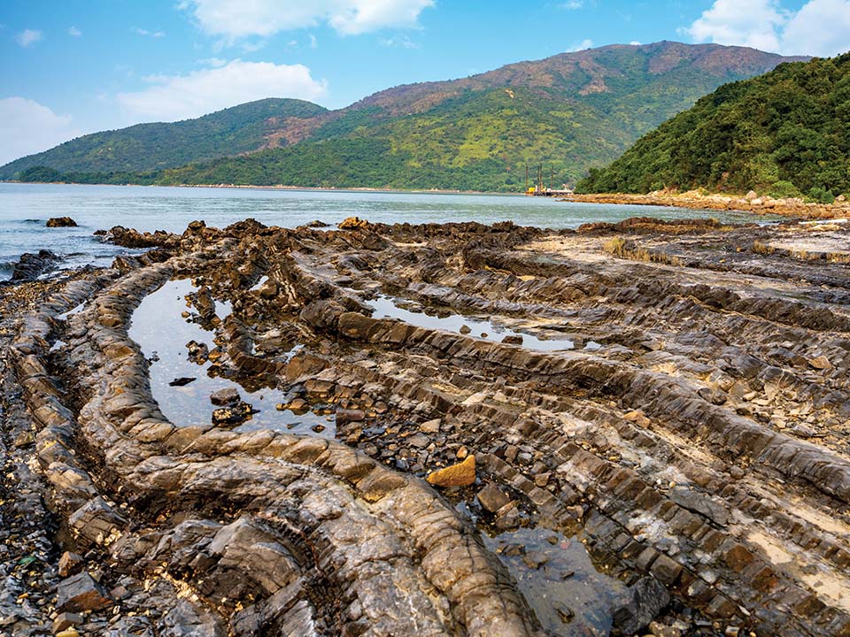 荔枝庄的卵石滩