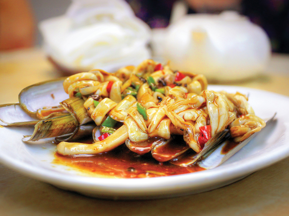 三圣村的美味海鲜