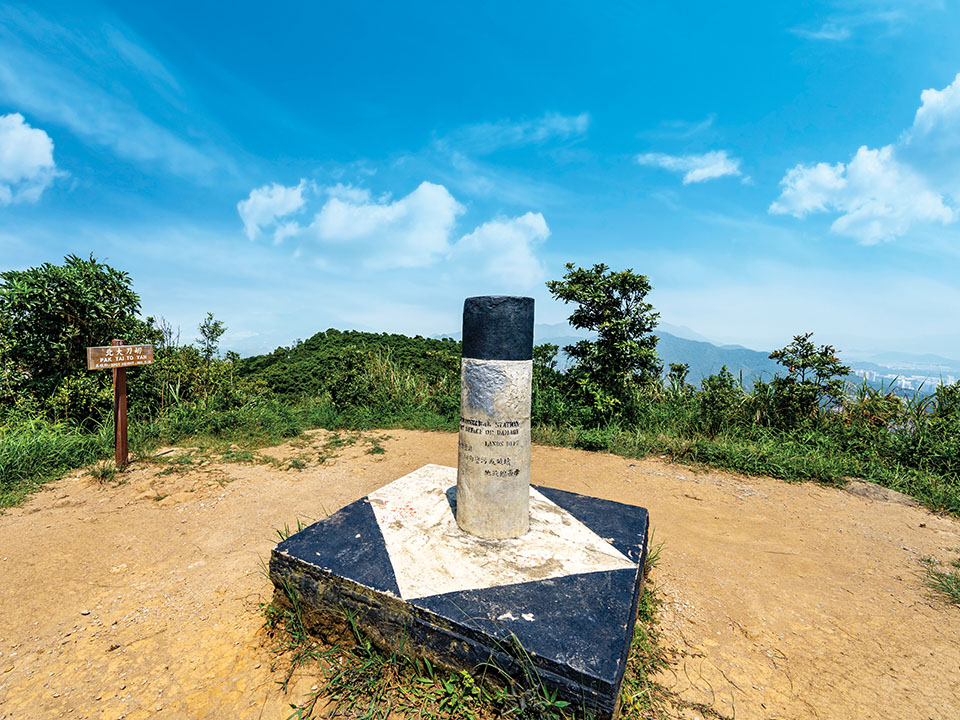途經的山峰北大刀屻