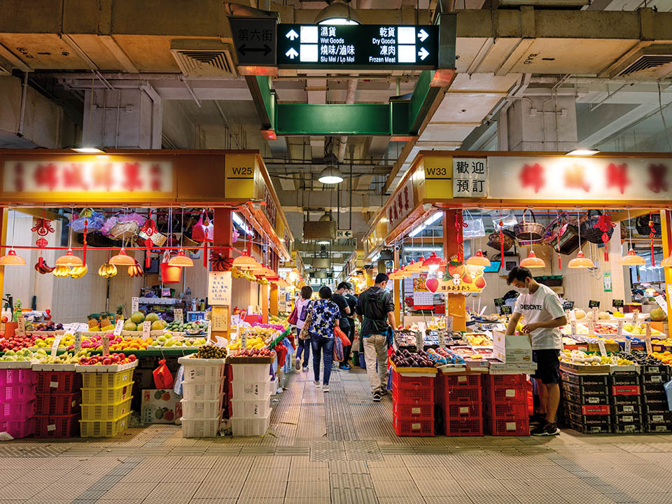 大埔墟, 菜市