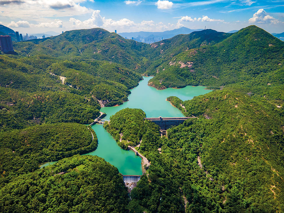 大潭上水塘水坝1