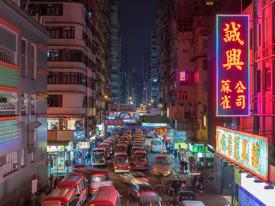 旺角道行人天桥