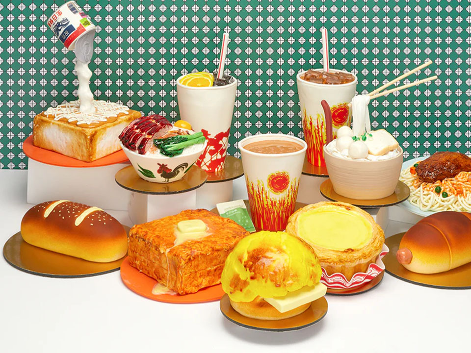 Oookie Cookie制作栩栩如生的仿食物蛋糕，包括菠萝包、柠檬茶、鱼丸面等香港特色造型。