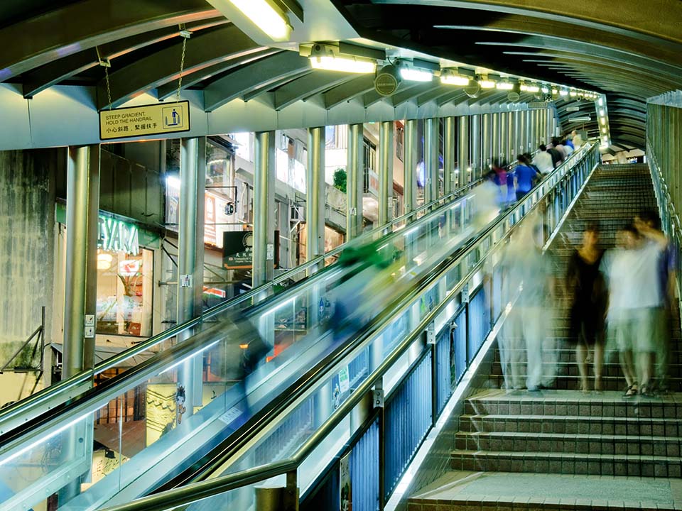 中环至半山自动扶梯