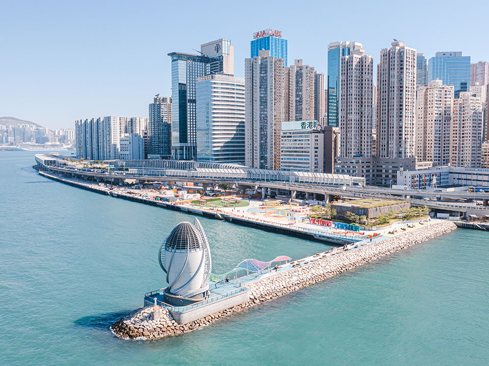 探索香港一新耳目的海濱共享空間