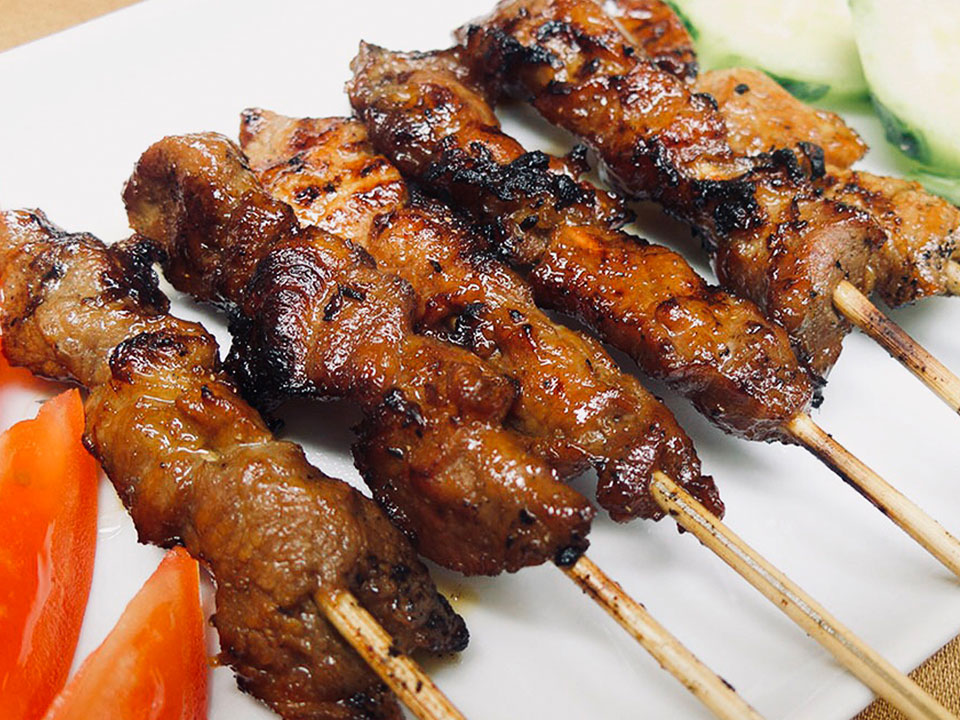 Satay skewers