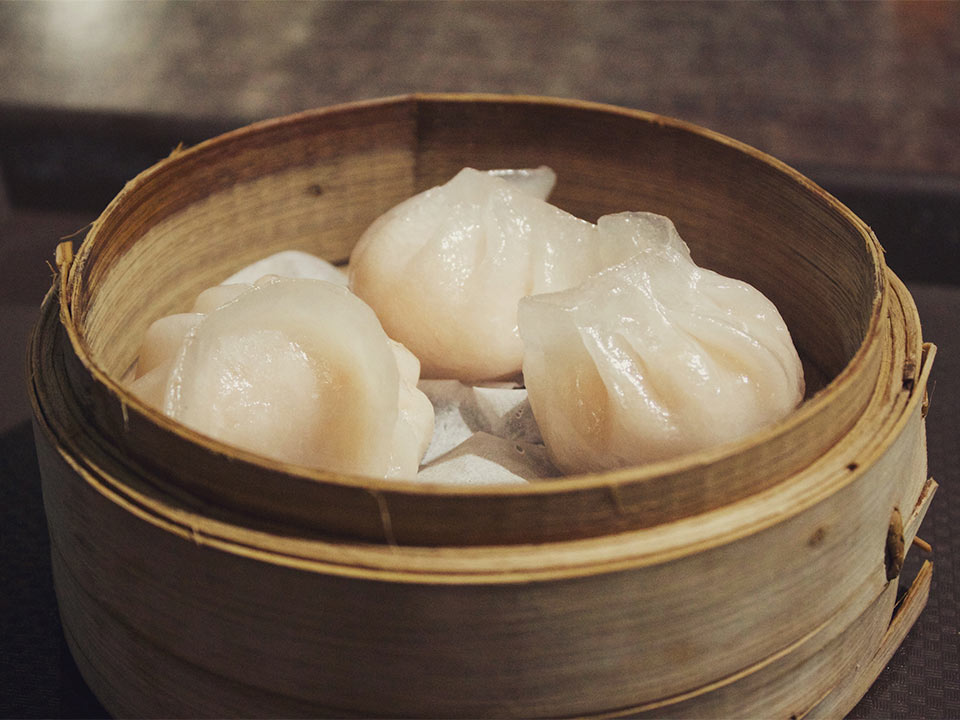 说虾饺是艺术品也不为过。