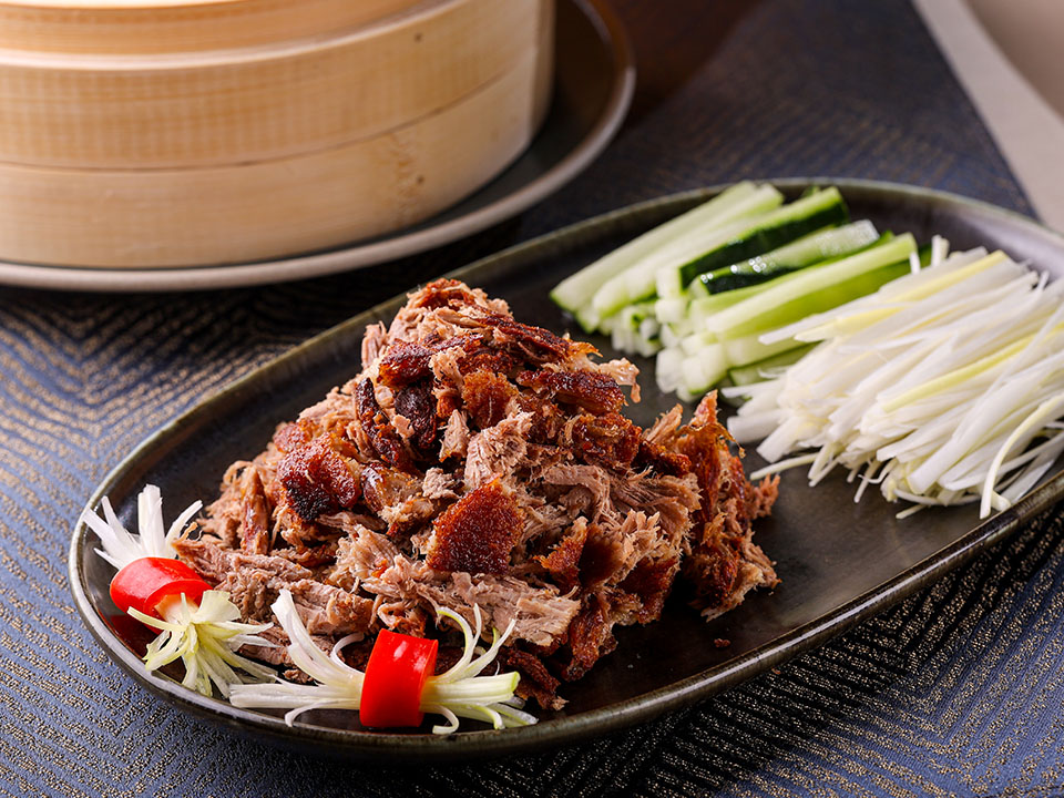 1908bc British Chinese餐厅的香酥鸭跟薄饼