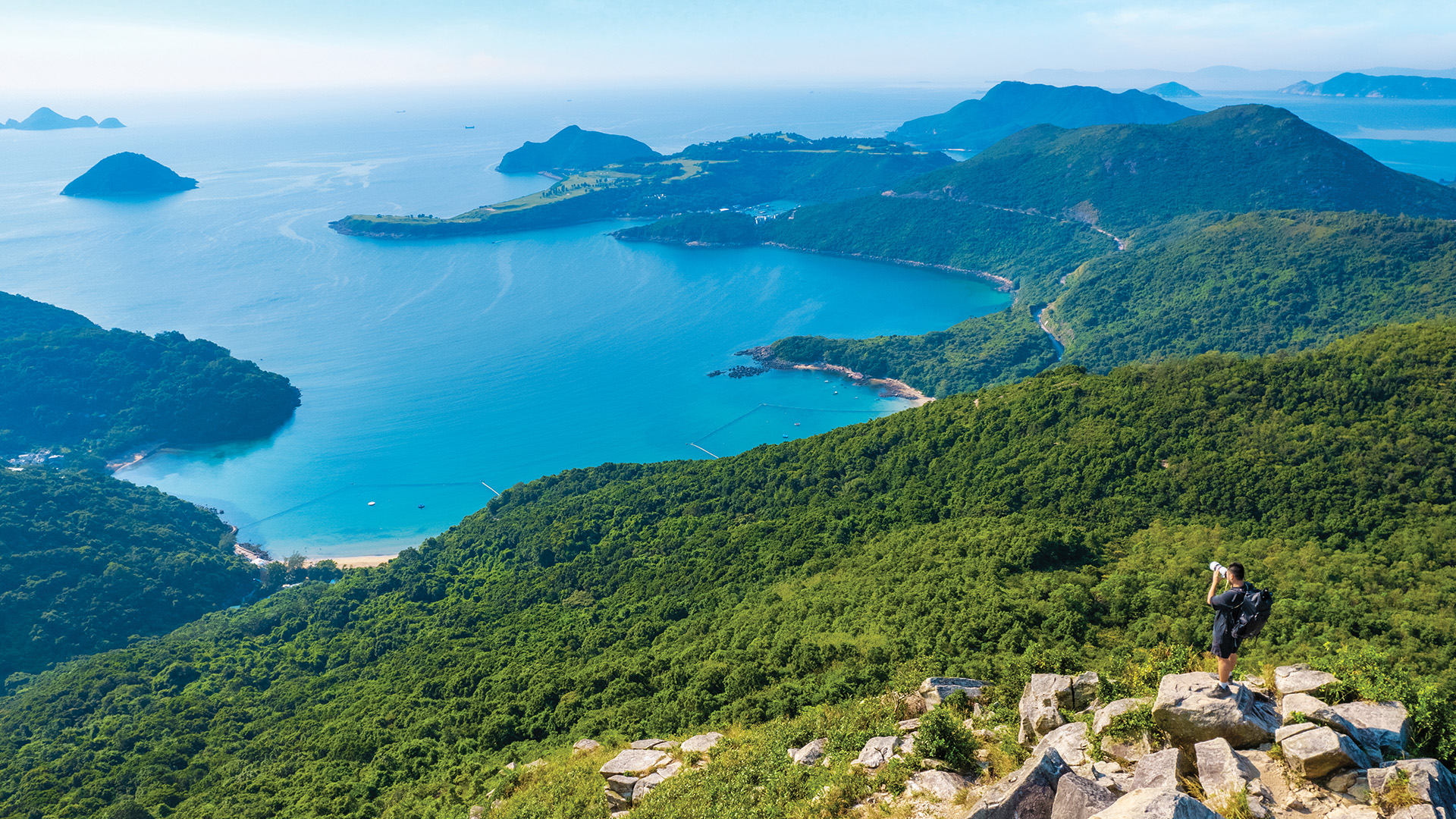 Vincent表示，香港的郊野景色令人目不暇给，值得到访拍照。 