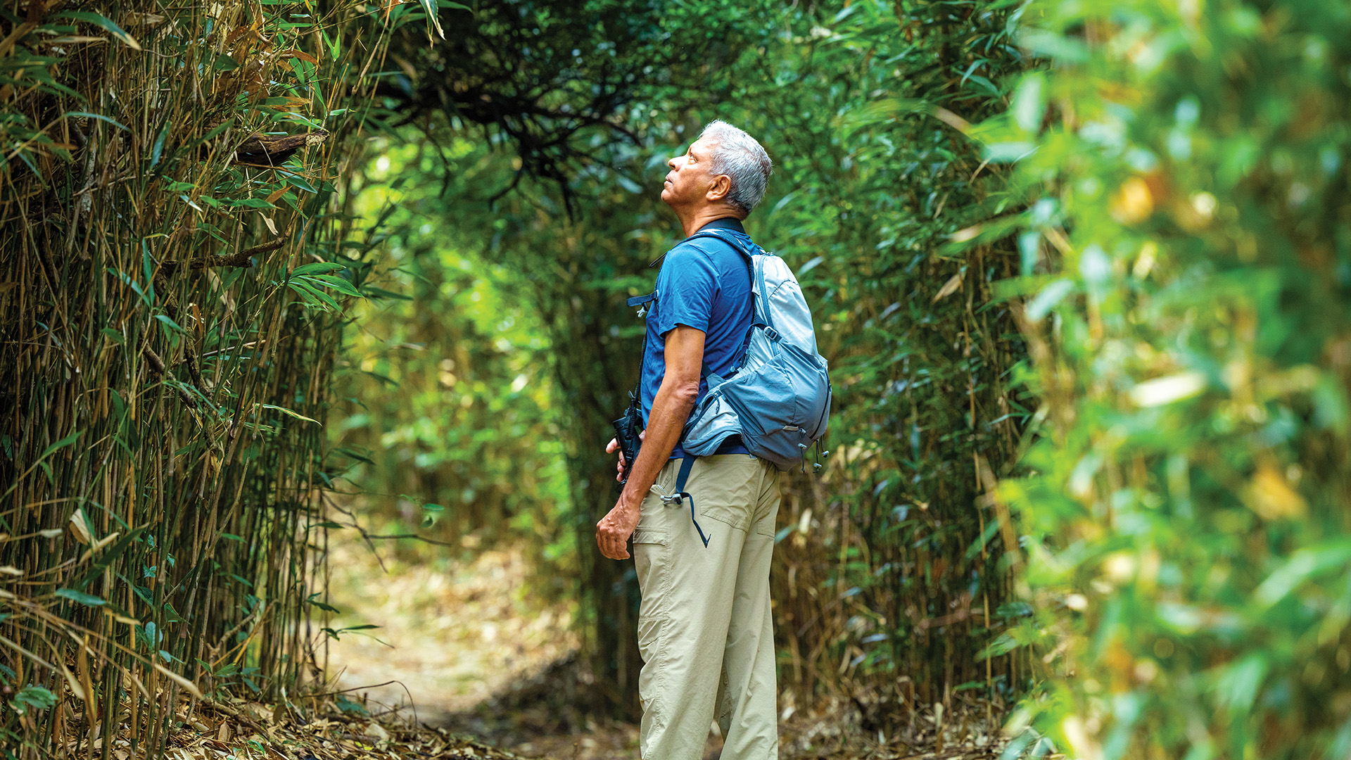 Eric呼吁大众保护自然资源宝藏。