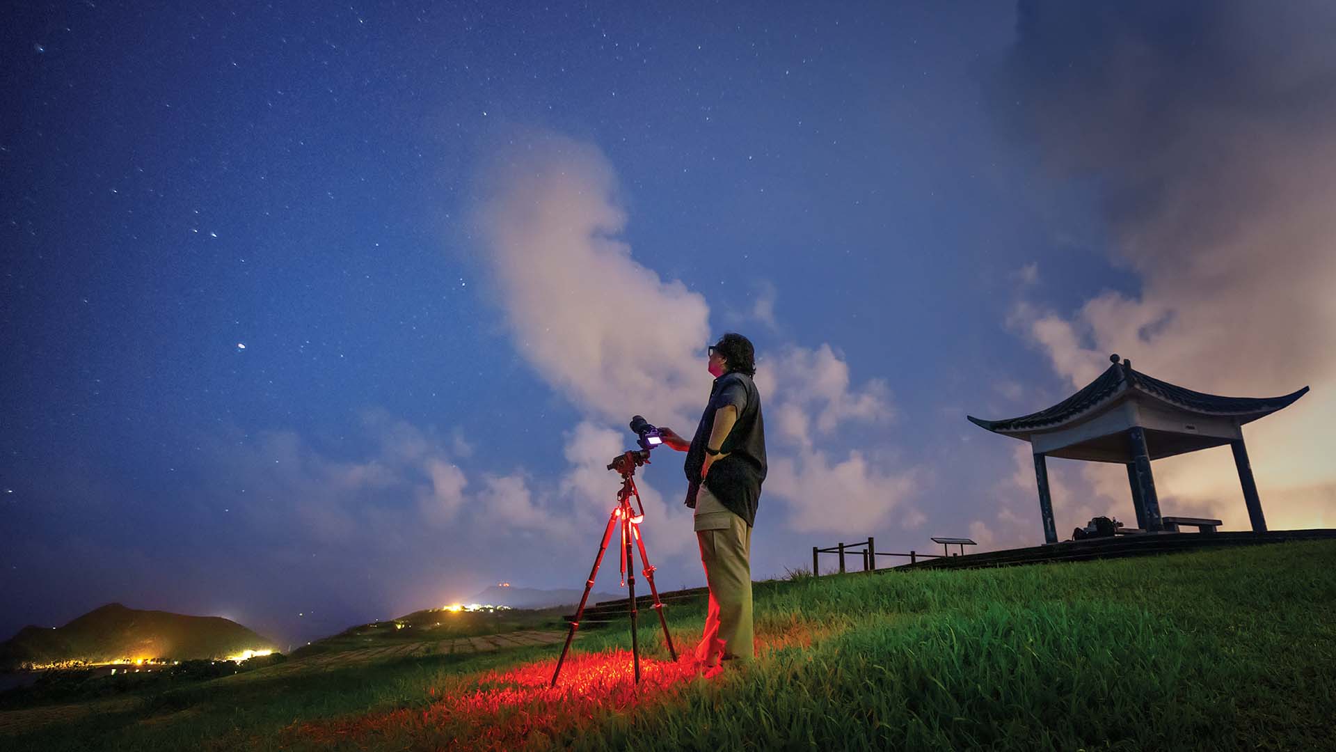 Vincent 在大坑墩拍摄 