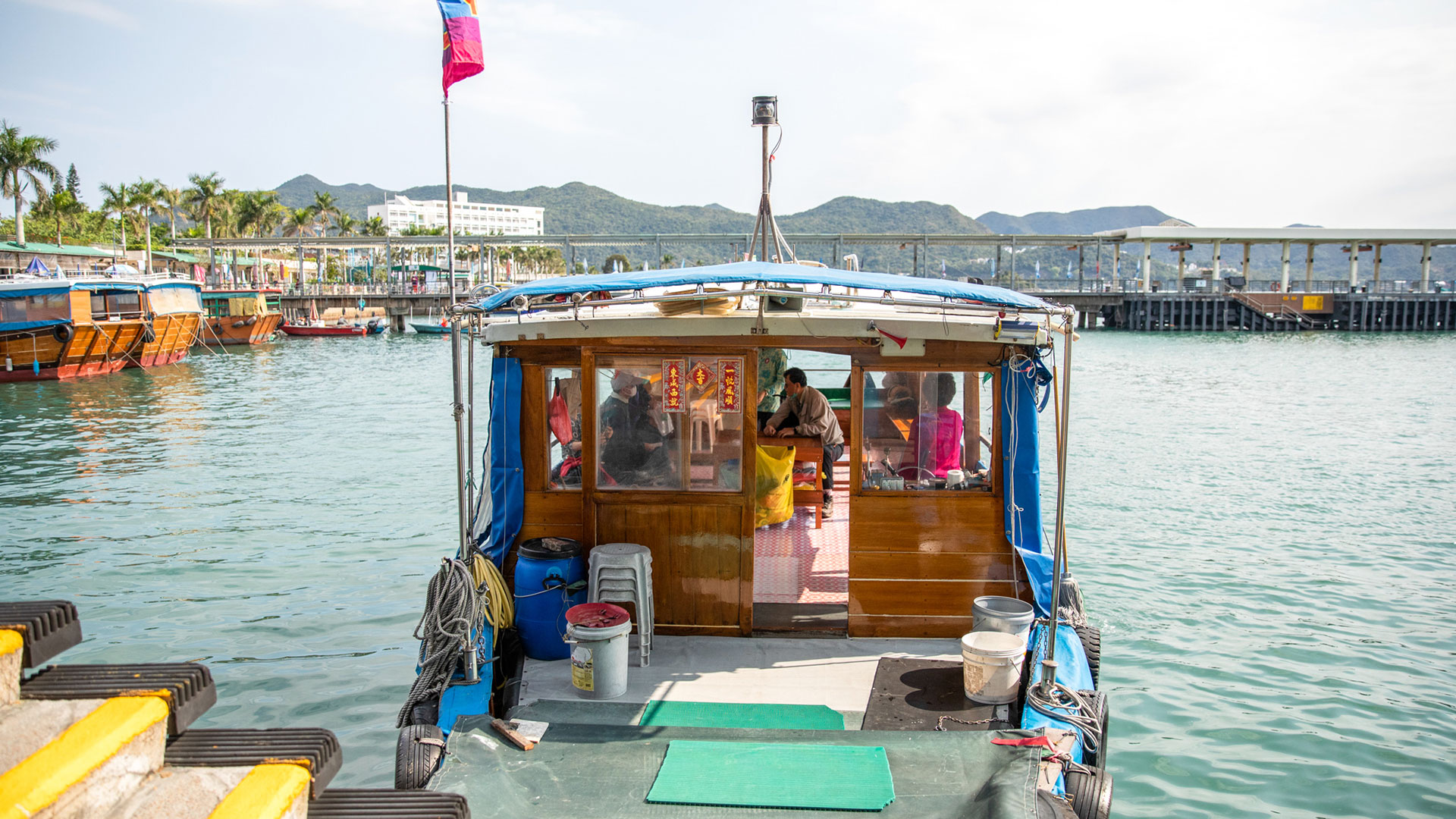 前往盐田梓的渡轮