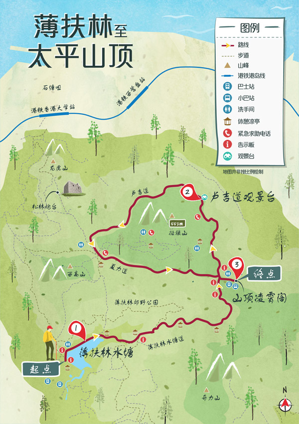 前往薄扶林水塘