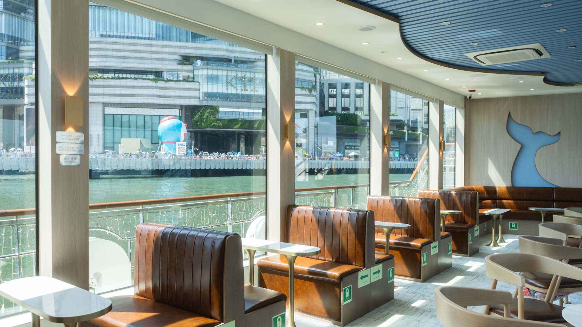 落地玻璃赏景船舱