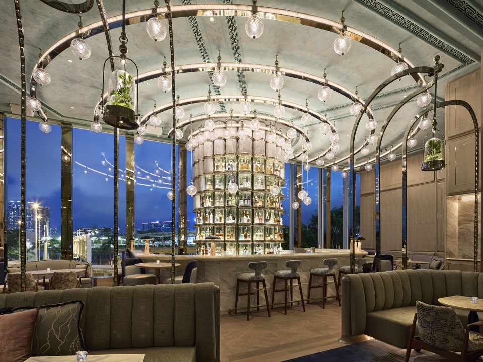 Bathe in the light and enjoy innovative cocktails at Argo. 