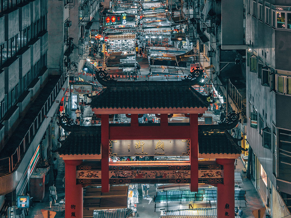庙街夜市