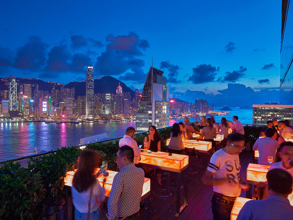 香港10个绝佳景致天台酒吧
