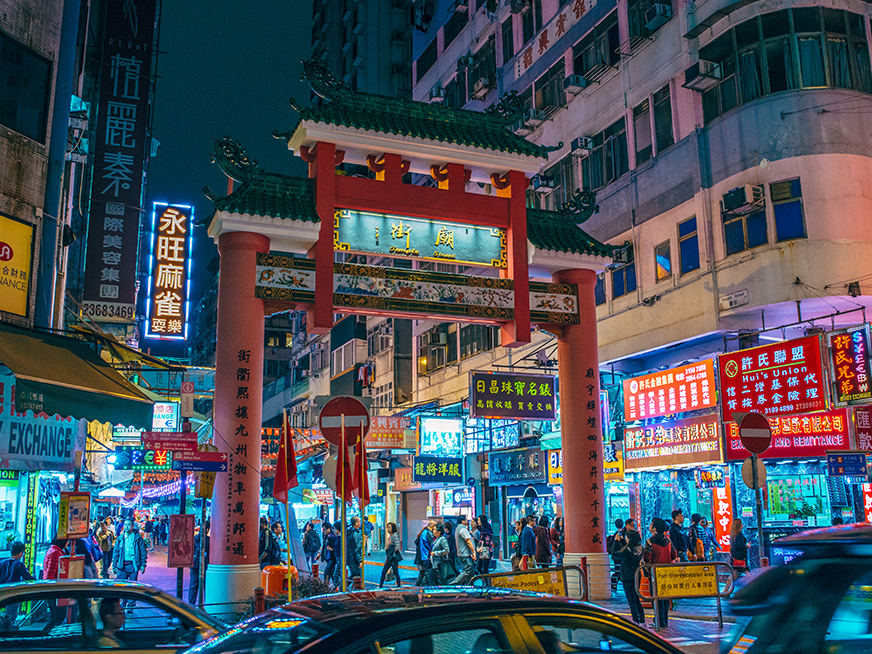 庙街夜市